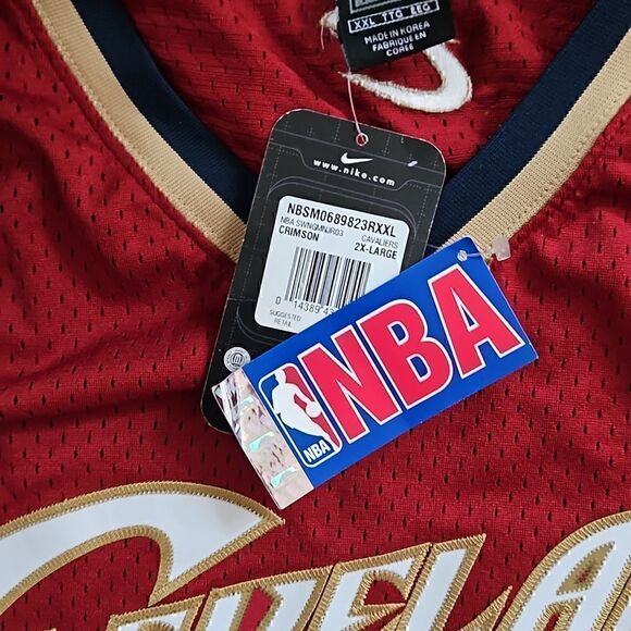 Nike Lebron James Swingman Jersey Cleveland Cavaliers XXl 2XL Length + 2 NWT - Picture 4 of 12